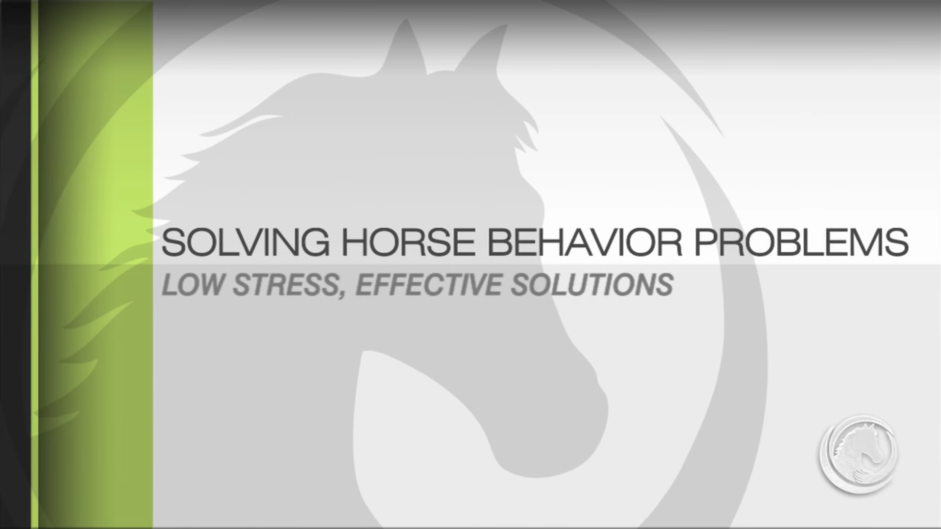 Solving Horse Behavior Problems - Equitopia Center